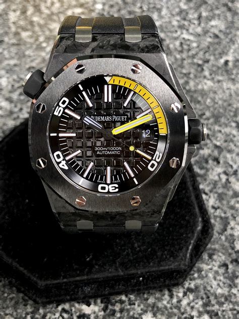 audemars piguet carbon diver|royal oak offshore watch price.